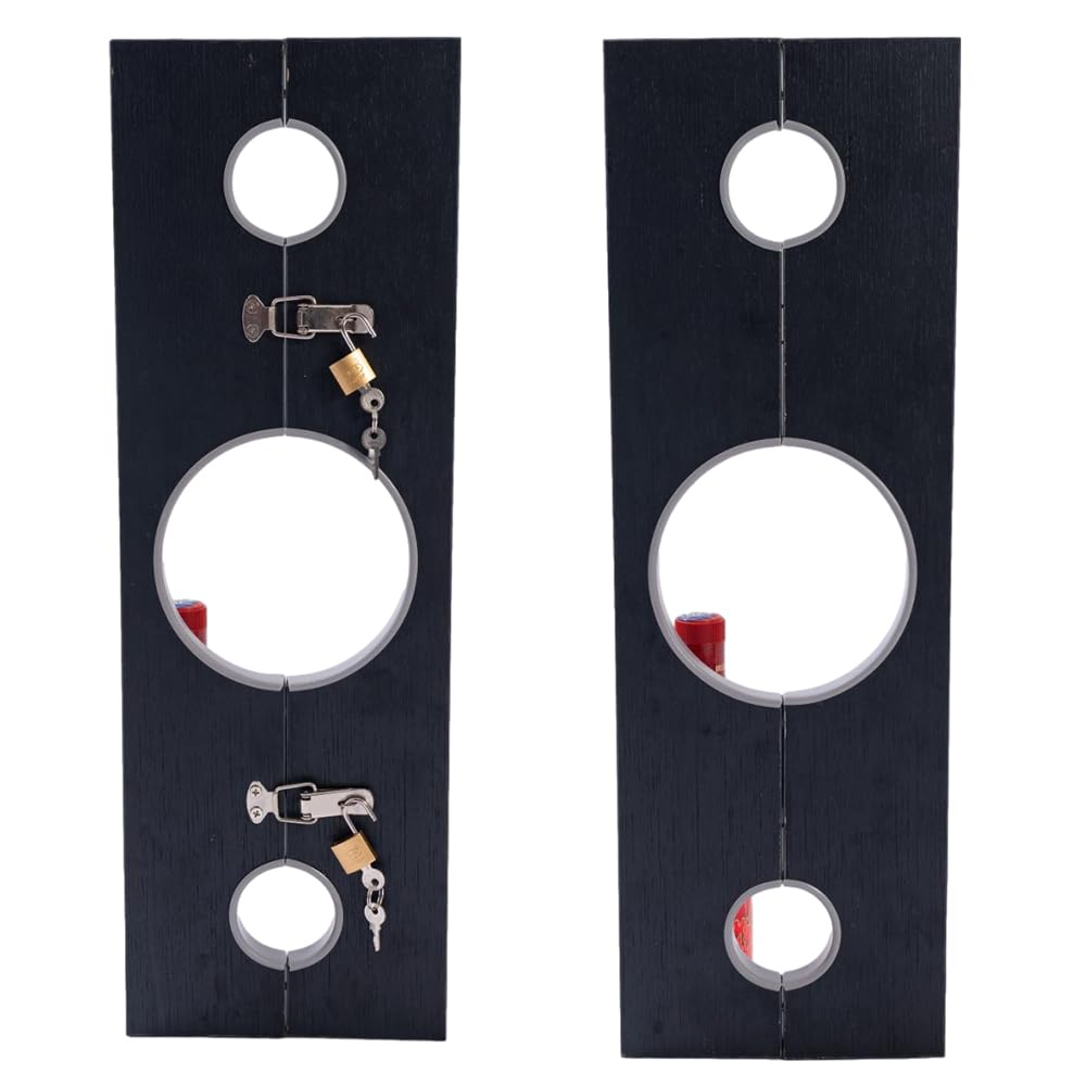 Menottes et collier en bois SM, mobilier sexuel BDSM, jouets sexuels for hommes, femmes et couples