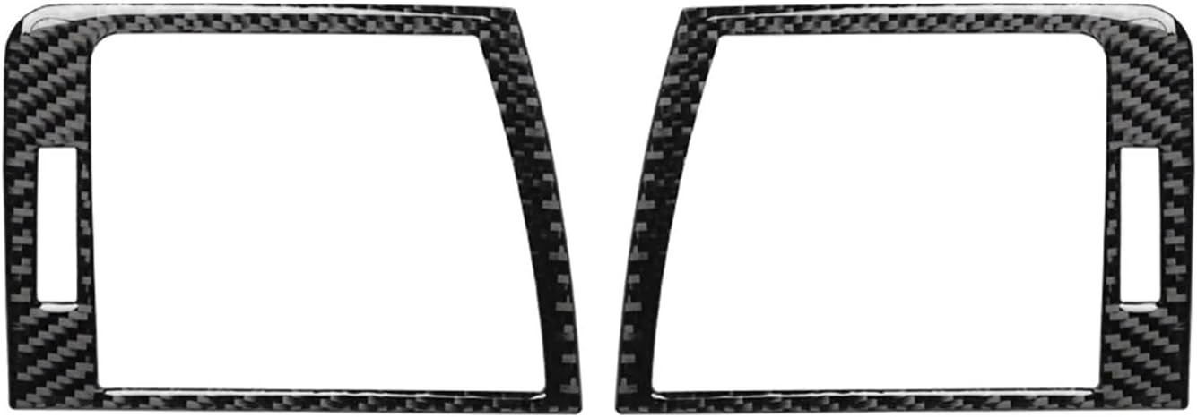 for bmws 3 Series E46 1998-2004 Carbon Fiber Interior Air Vent Trim Cover Dashboard Sticker
