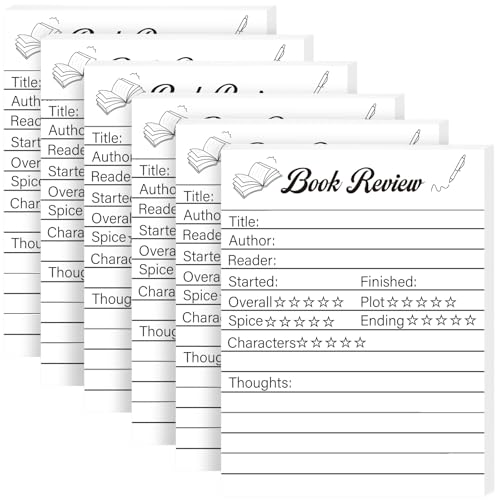 Blocs-notes autocollants Sayglossy, cadeau idéal pour les amoureux de livres