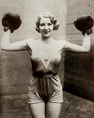 Sexy Female Boxer 1920s Photo Art Boxing Posters Artwork 11x14