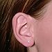 Pendiente de tuerca con cristal rhinestone, cierre redondo, varios colores, 20 pares