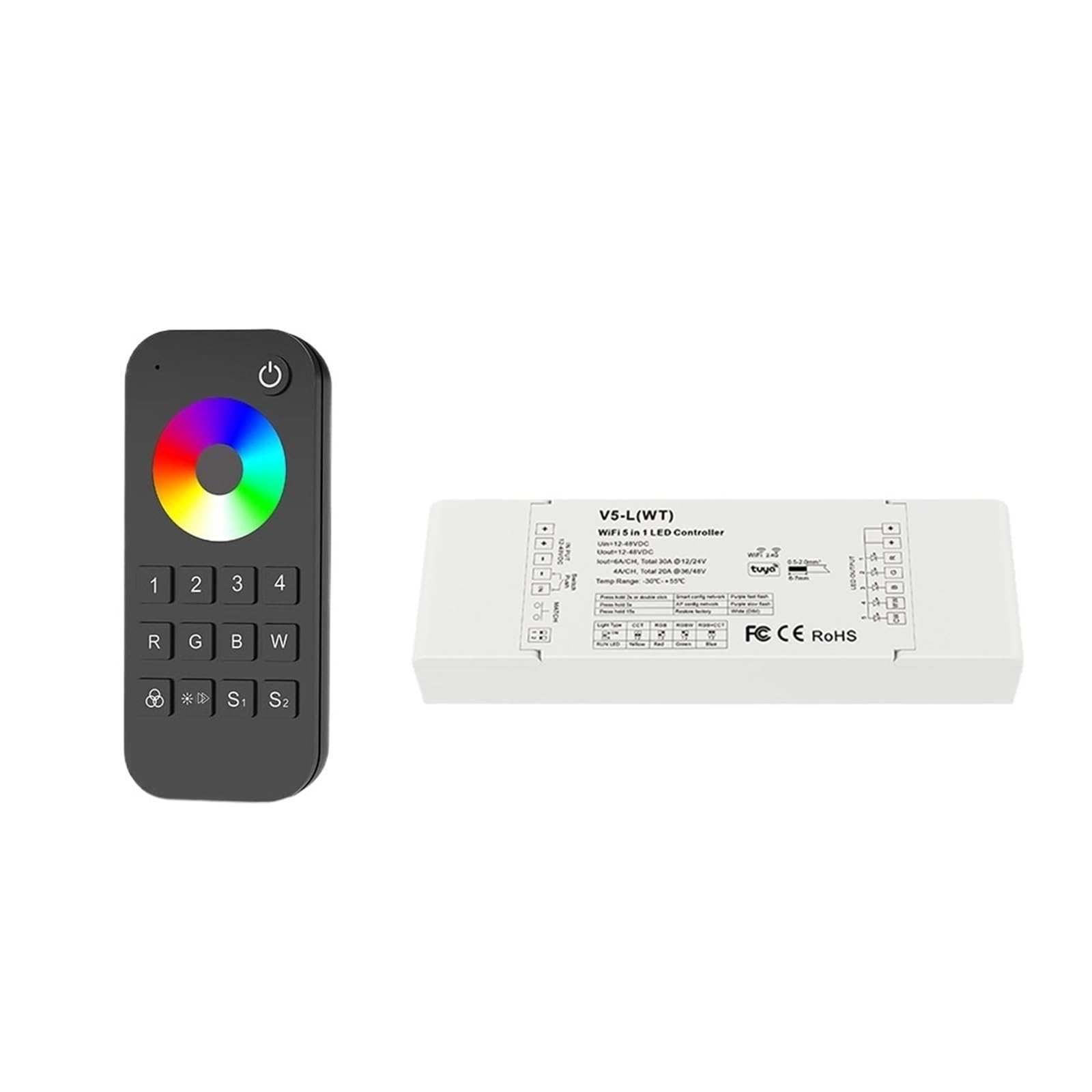 Commande vocale pour ruban LED 5-en-1 afin de régler votre éclairage