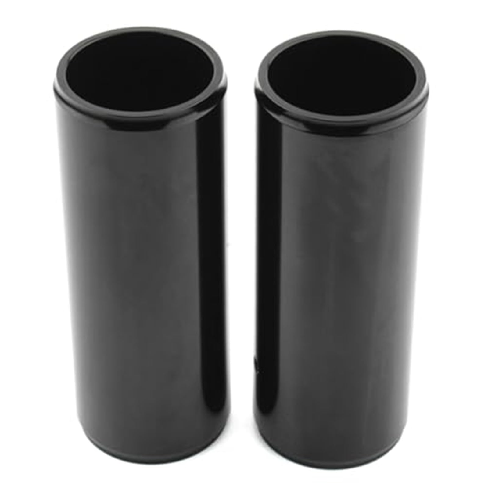 158mm Aluminiowa Przednia Górna, Osłona Suwaka Rury Widelca Amortyzatora Amortyzatora Czarny, do Harleya, DAVIDSON Street Bob 18-24 Motocykl Osłona przeciwpyłowa przedniego widelca