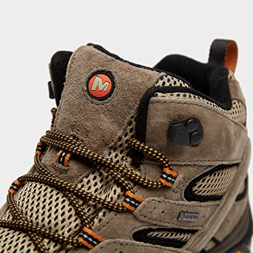 Image of Merrell Men's Moab 2 8 inch Defense Zip Composite Toe Boot | Hiking Boots
