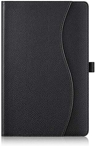 FINTIE Case for VANKYO MatrixPad S20 10 inch Tablet - [Corner Protection] Multi-Angle Hands Free Viewing Folio Smart Stand Back Cover with Pocket, Pencil Holder, Black