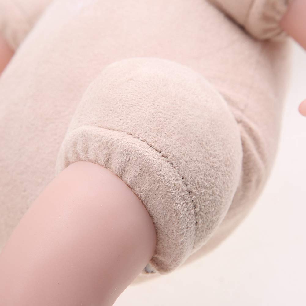 Poupées réalistes en Silicone pour bébé garçon de 15,75 Pouces avec tétine et biberon, Accessoires pour Enfants de 3 Ans et Plus, Cadeaux