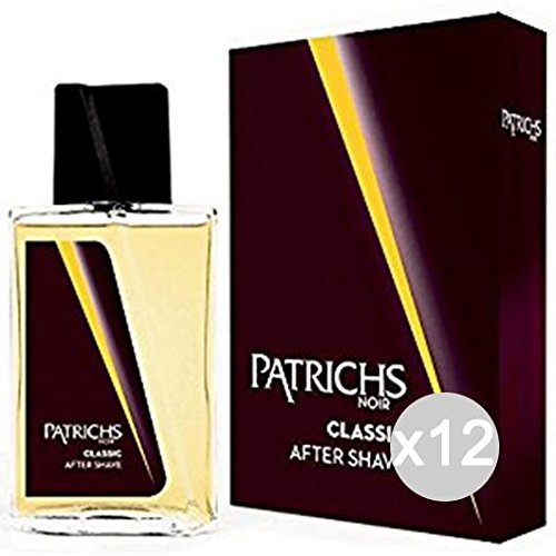 Set mit 12 Patches Noir Aftershave Klassisch 75 ml Produkt für die Rasur für Herren