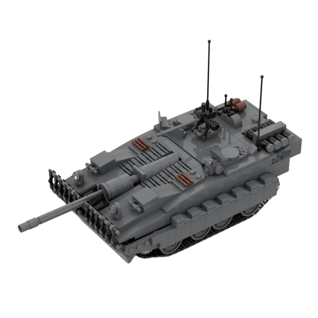 Amazon.com: BrickCraftWorks Military Tank Building Set, WW2 STRV