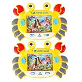 Toyvian 2piezas Juguetes De Aros De Agua Cangrejos Material Resistente Juguete Educativo Relación -Hijos Superficie Lisa