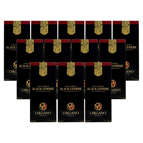 12 box Organo Gold Black Coffee + 10 OG Hot Chocolate FREE Express 2-3 Day