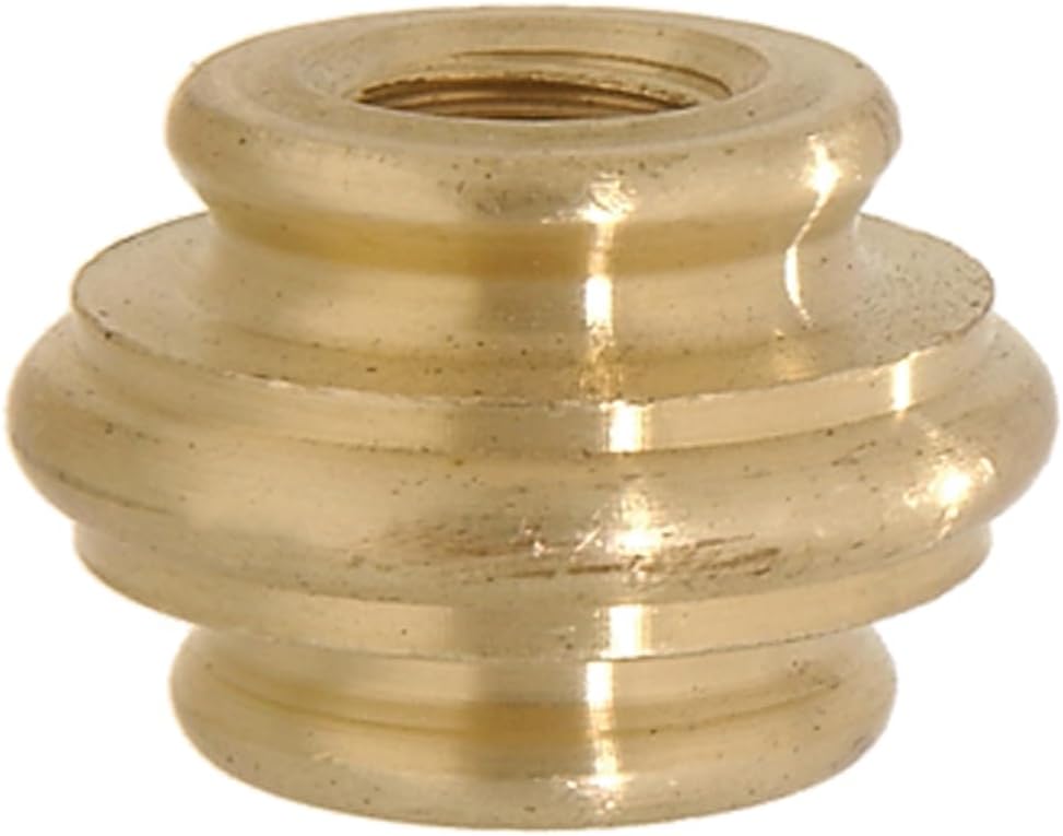 B&P Lamp® 3/4" Ht., Turned Brass Neck. Tap 1/8F
