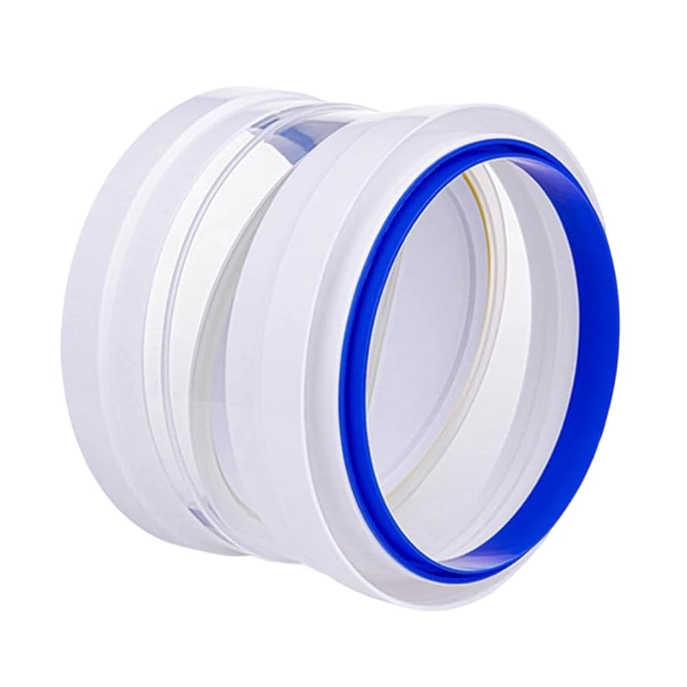 Jnchdghwa Insert Backflow Preventer Deflector 6" 7" Draft Blocker Backdraft Damper One Way Airflow Duct Draft Stopper for Hose
