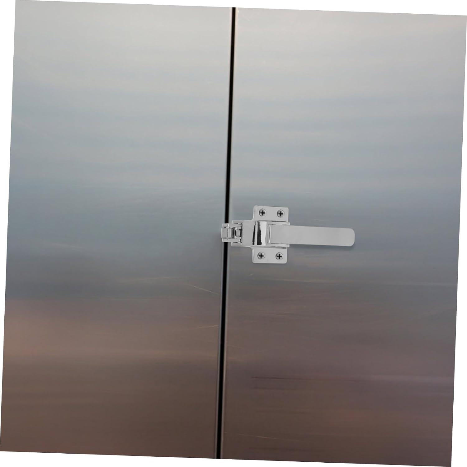 Zinc Alloy Refrigerator Door Handle for Freezer Sturdy Multipurpose Fridge Door Latch