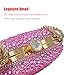 Cute Heart Shape Clutch Purse Mini Love Heart Rhinestone Wedding Handbag Party Twisted Chain Women Purse(pink)