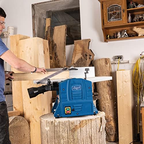 Bild 3 - Scheppach Abricht- und Dickenhobelmaschine HMS860 Hobelmaschine Hobel inkl. 2.Messersatz | 1500W Leistung | 2 HS-Hobelmesser | Hobelbreite 204mm | Durchlasshöhe 120mm | Abrichtmaschine