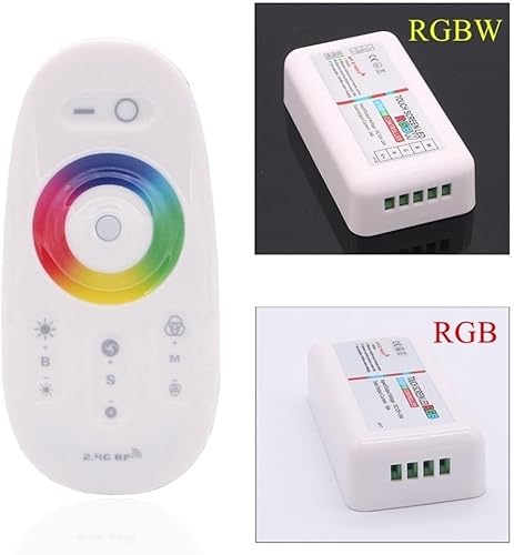 Miniatura 4 de Fengyan - Tira de luces de paisaje DC12 V RGB LED impermeable PCB 5050, cinta de neón flexible 60 LEDM + controlador de 2.4 G + lámpara de calle LED