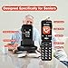 SilisoundTek Flip Phones for Seniors，2.8+1.5