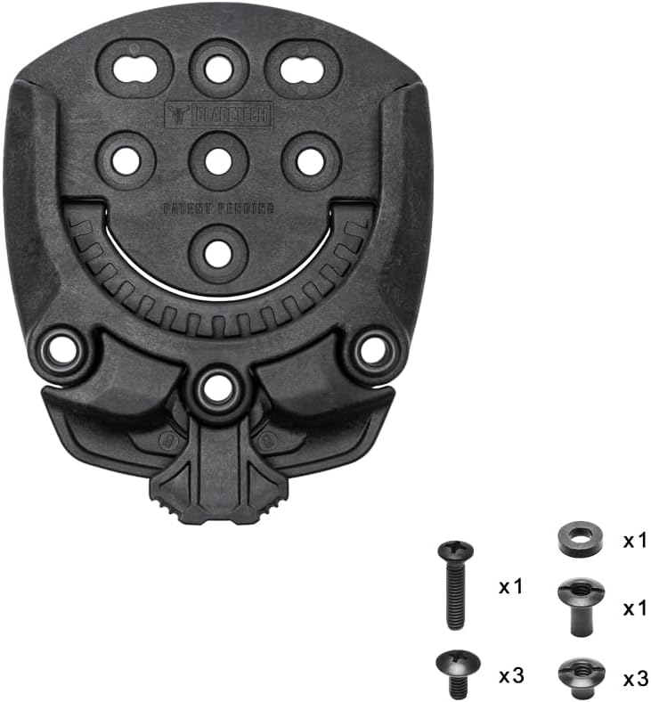 Tek-Mount Receiver - Quick Connect Mounting System for Holsters, Mag Pouches and Tactical Duty Gear