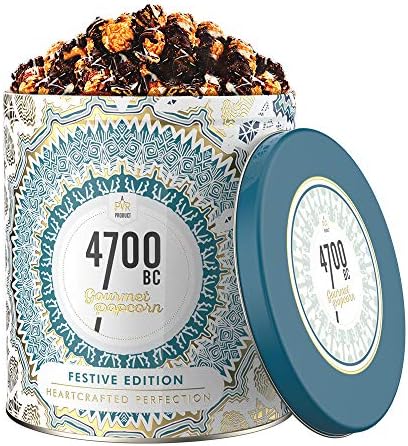 4700BC Gourmet Popcorn, Nutty Tuxedo Chocolate, Tin, 22.9 oz