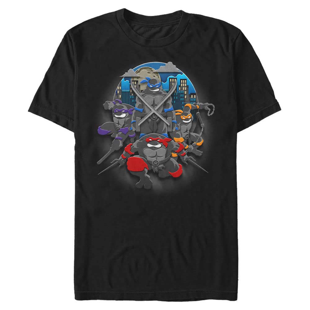 NickelodeonMens Heroes in a Half Shell T-Shirt