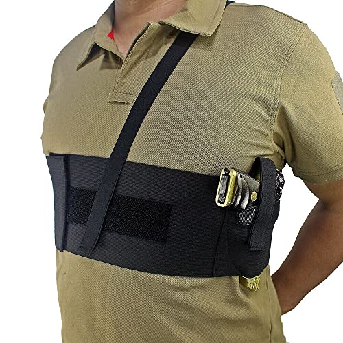 Linixu Deep Concealment Shoulder Holster,For Women And Men Compatible With Smith And Wesson,Ruger Lcp,And Similar Guns,Shield,Glock19,17,42,43,P238(Xl(45"-50"), Right) #TOP2
