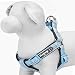 Blueberry Pet Step-in Harnesses 3M Reflective 3/4" Medium Pastel Baby Blue Adjustable No Pull Padded Dog Harness, Matching Collar & Leash Available Separately
