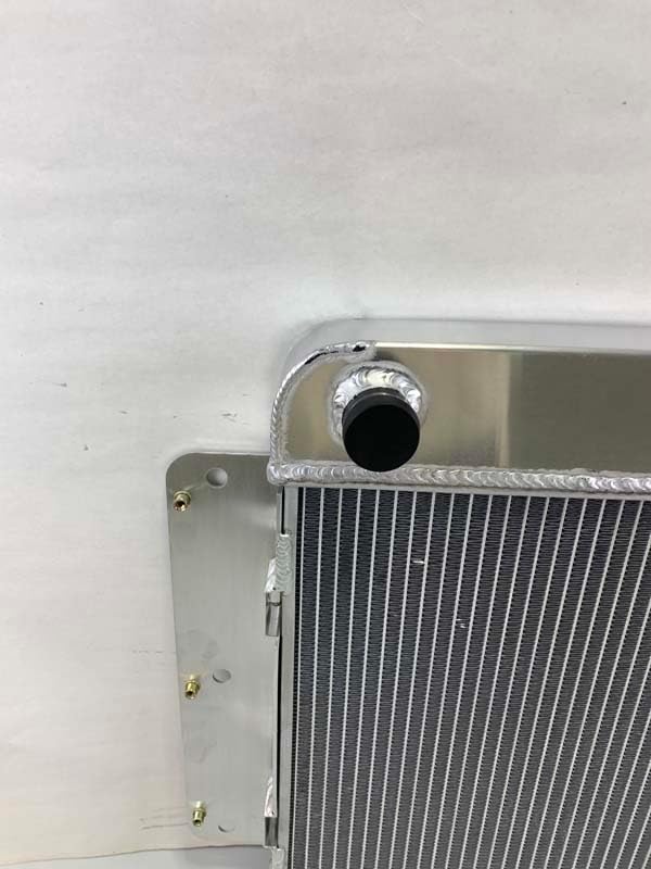 For 1962-1967 Chevrolet Chevy II Nova Base SS V8 CU255 Aluminum Radiator Cooling 1962 1963 1964 1965 1966 1967