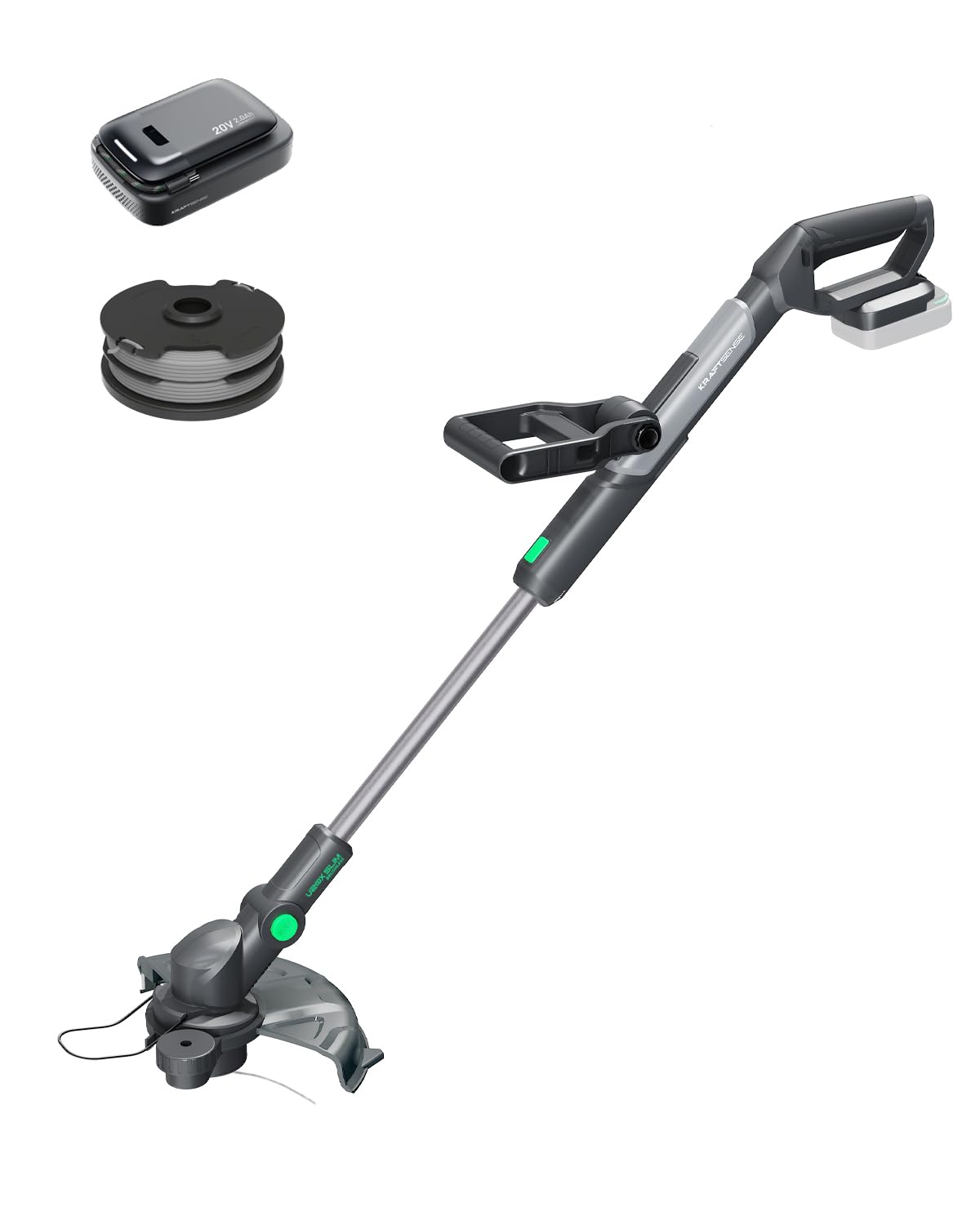 30 cm 20V Brushless 2-in-1 Akku Rasentrimmer & Rasenkantenschneider