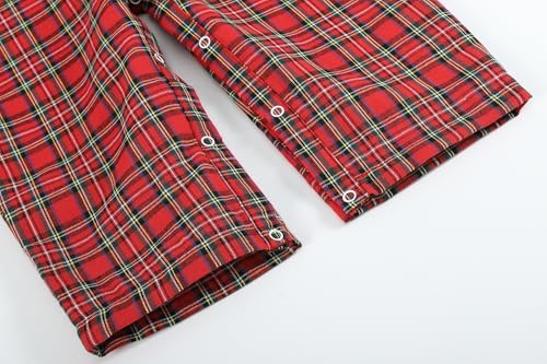 Boys Baby and Toddler Smocked Christmas Overalls4