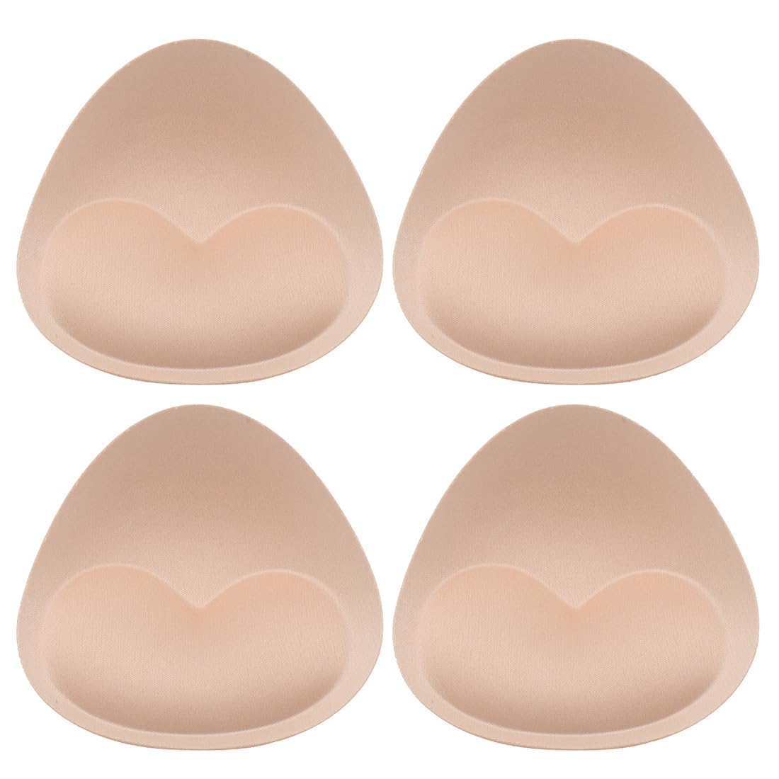 Coppette Anatomiche Per Reggiseno Con Push Up – Morbide, Traspiranti, Colore Pelle, Imbottitura Rimovibile Per Donne