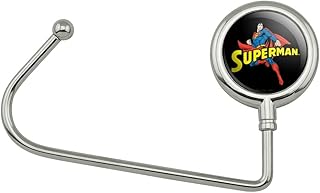Superman Title Pose Purse Bag Hanger Holder Hook