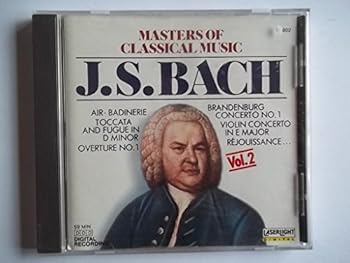 Audio CD Masters of Classical Music 2: Bach Book