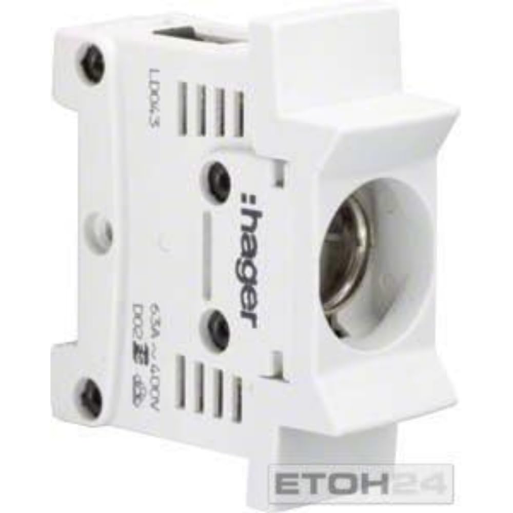 Busch-Jaeger Hager LD043 Fuse Base 1 x 63 A D02