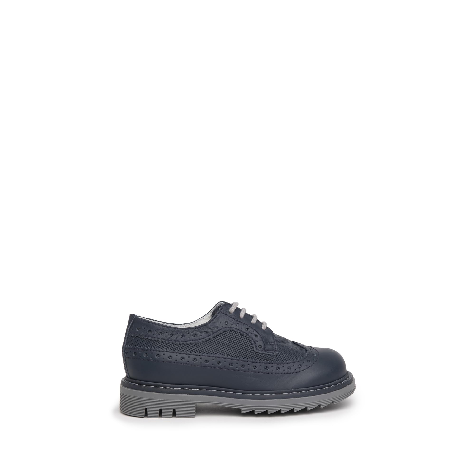 Nero Giardini E228710M Stringate Junior da Bambino in Pelle