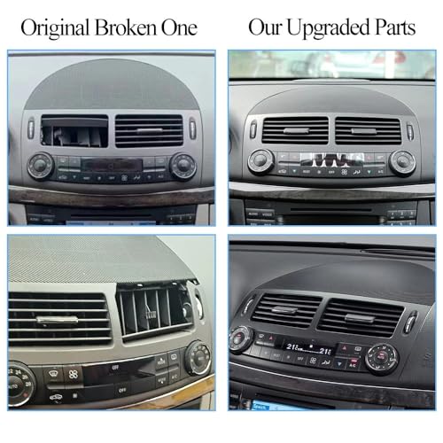 Rejilla aire frontal repuesto Benz Clase E W211 aire acondicionado coche 3
