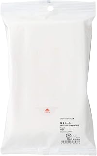 無印良品 フローリングモップ用替えシート 縦200×横300mm ウェット 02526276 20枚入