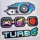 Tamaños: caracoles turbo 15,5 x 7 cm Auto+Turbo+Smiley 18x5 cm Turbo 17x4 cm (cambia de color según la incidencia de la luz).