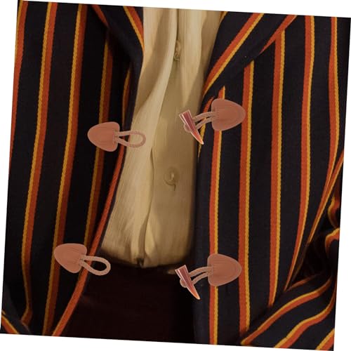 Boutons en résine pour cardigans HOMSFOU | 5 ensembles de fermetures à bascule - 8