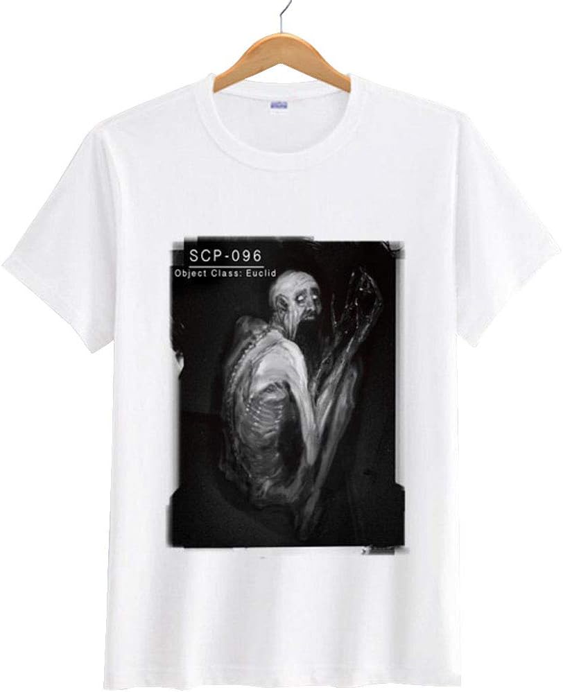 Amazon Scp Foundation ゲーム 半袖 Tシャツ 丸襟 コスプレ衣装 スウェットシャツ ティーシャツ アニメ ジャージ 漫画 Shirt 日常服 夏服 カジュアル レディース メンズ ホワイト M コスプレ 仮装 通販