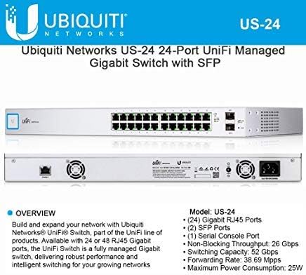 Ubiquiti USW-Pro-24 Ethernet Switch