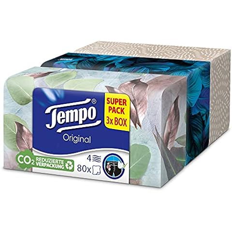 Tempo Taschentuch Original Trio-Box 3x80 Tücher Cover