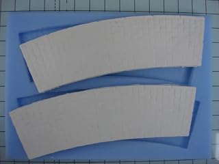 FP04 Curved Paving Large Sections - For Model Railway Scenery