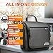Travel Toiletry Bag for Men and Women - Large Hanging Toiletry Organizer - Waterproof Hygiene Bag with Metal XXL Swivel Hook, with YKK Zippers and 19 Compartments for Toiletries, Makeup, Cosmetics