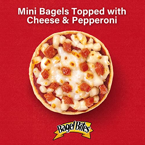 Bagel Bites Cheese & Pepperoni Mini Pizza Bagel Frozen Snacks, 40 Ct Box #TOP1