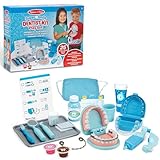 Melissa & Doug Super Smile Zahnarzt Spielset - 26-teiliges Set mit umfangreichem, realistischem Zubehör für fantasievolles Rollenspiel, für Kinder ab 3 Jahren