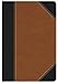 KJV Study Bible Personal Size, Black/Tan LeatherTouch
