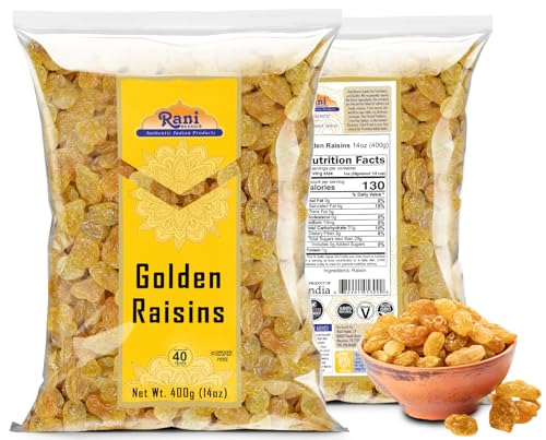 Rani Golden Raisins 14Oz (400G) ~ All Natural | Gluten Friendly | Non-Gmo | Kosher thumb #3