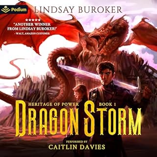 Dragon Storm Audiolibro Por Lindsay Buroker arte de portada