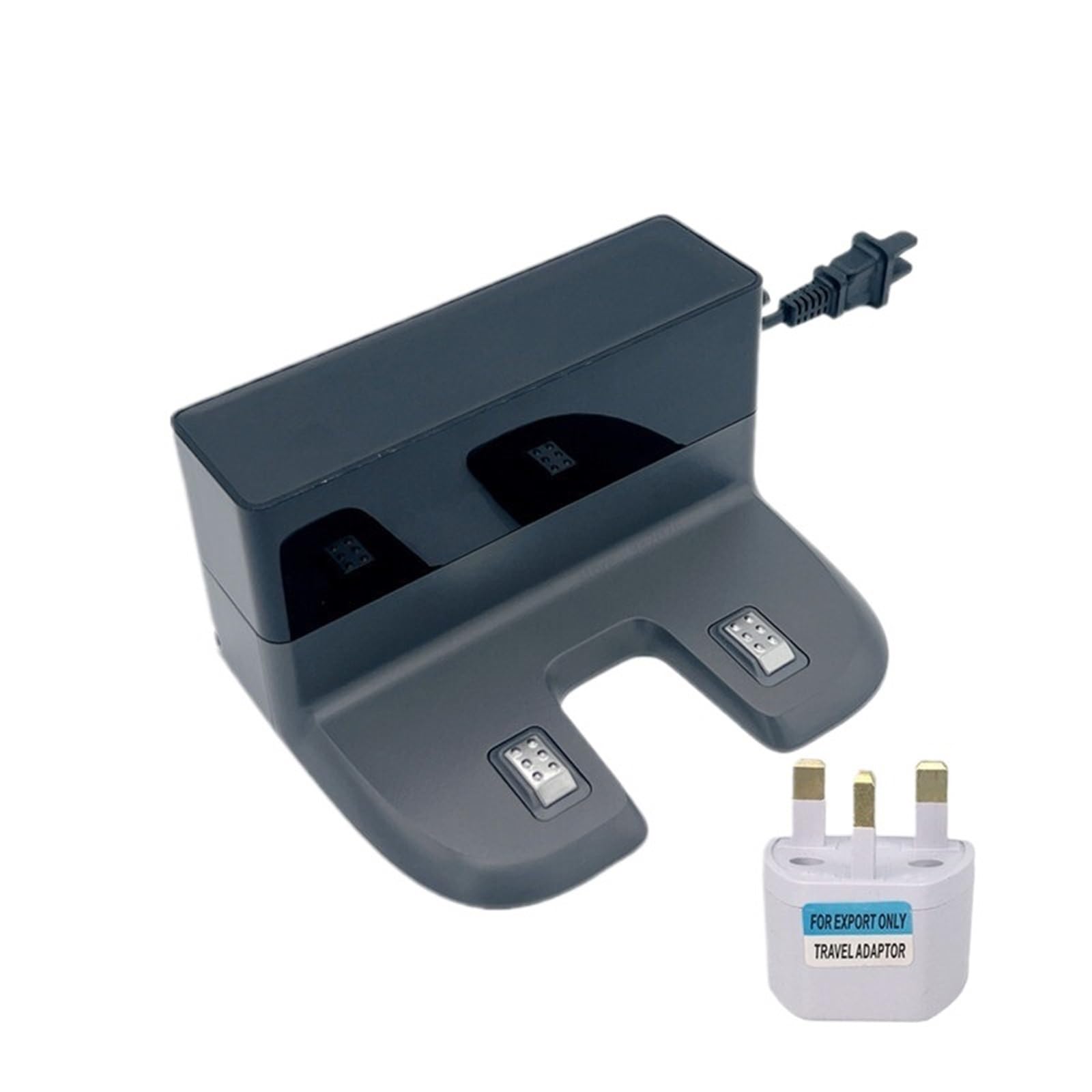 Charging Base CH1833, Compatible with Deebot, OZMO, T8 AIVI, T8+, T9+, N8+, N8 Pro, Replacement for Robotic Vacuum Cleaner. (UK Plug)