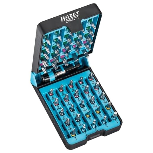 HAZET „BitE“-Box - Schraubendreher-Einsatz (Bit)-Satz 2240N/51